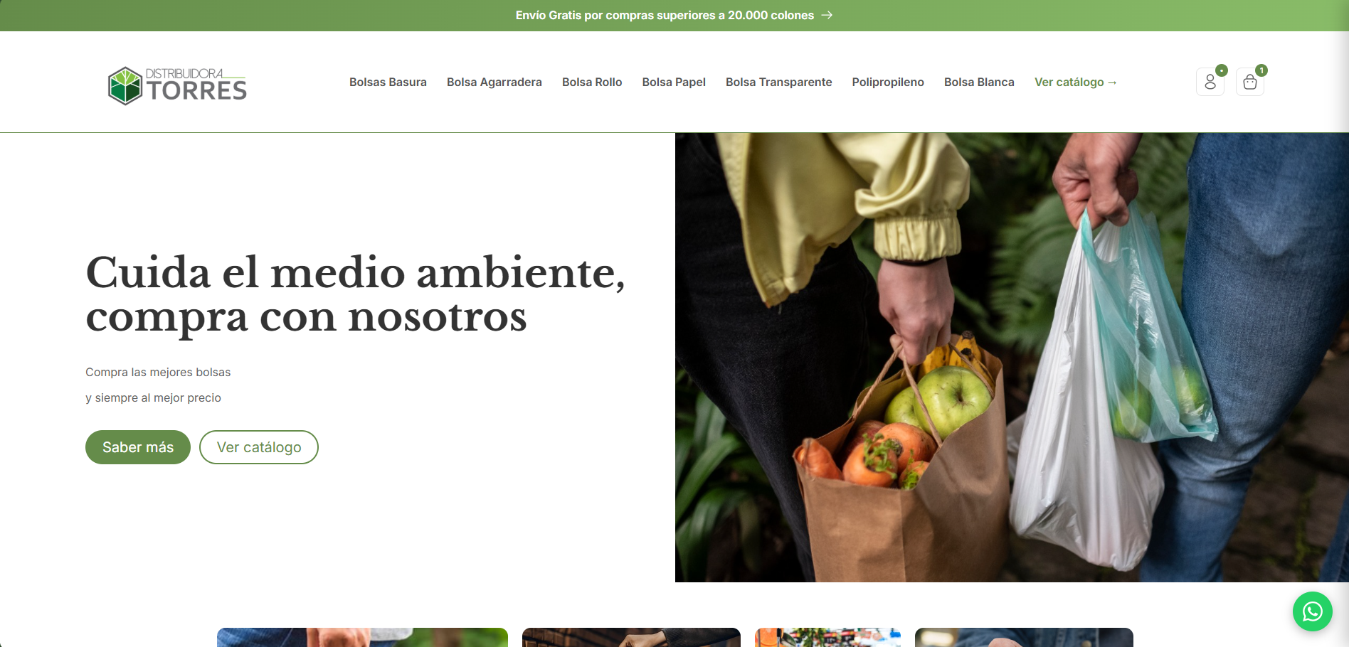 Distribuidora Torres homepage